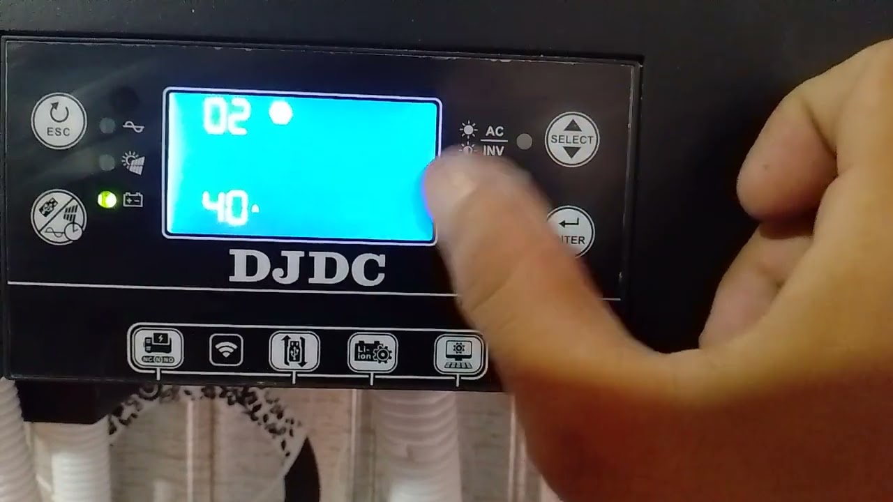 6kw dongjin installation and sitting with Osaka battery tubular 230