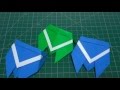 매미 종이접기 - 쉬운 곤충 종이접기 [진진종이접기] origami,折纸,折り紙,оригами,اوريغامي