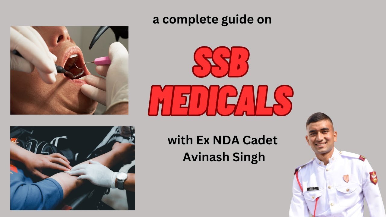 SSB Medical tests; complete guide . nda cds afcat YouTube