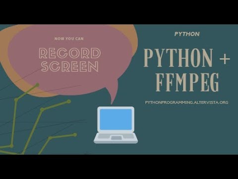 Screen record with FFmpeg and Python