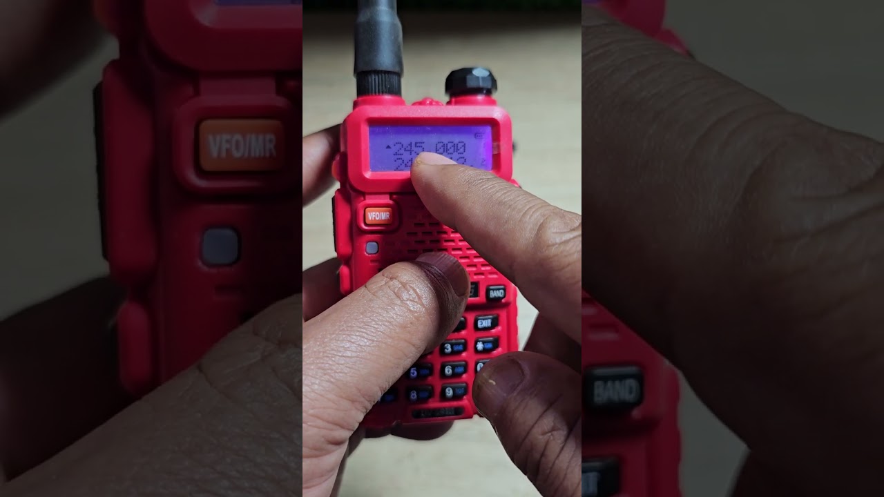 วิธีใส่โทน  Tone CT Baofeng UV5R3