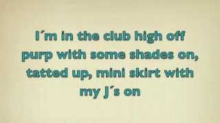 Video thumbnail of "23 - Mike Will Made It ft. Miley Cyrus, Juicy J & Wiz Khalifa (LYRICS ON SCREEN)"