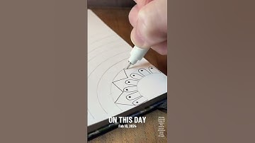 Mandala Practice Tutorial #easyart #drawingguide #zentangleeasyart #easymandalaart