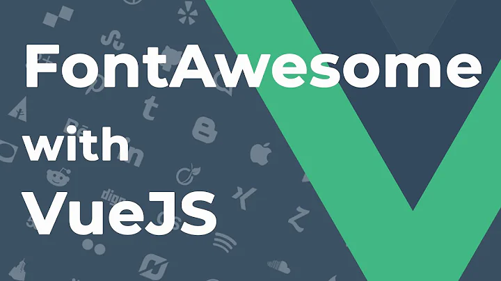 How easy to use Font Awesome in a VueJs Project