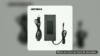 AIYIMA 48V Gan Amplifier Power Adapter 48V 10A Power Supply For TPA3255 TAS5630 Sound Amplifier Audi