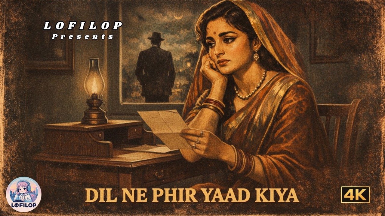 Dil Ne Phir Yaad Kiya | 1949 Soulful Revival | Old Hindi Sad Song | Reimagined Golden Era Melody