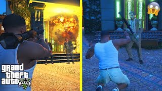 Gta 5 - Dont Destroy Michaels House At 3Am Michaels Ghost