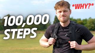 I Tried Walking 100,000 Steps In A Day. Here's what happened 🚶