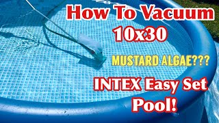 How To Vacuum Intex 10' x 30