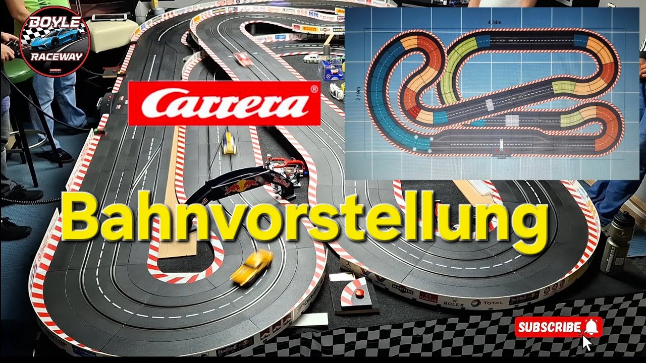 CARRERABAHN Vorstellung/ Digital 132/124 - slotracing BOYLE RACEWAY 😍