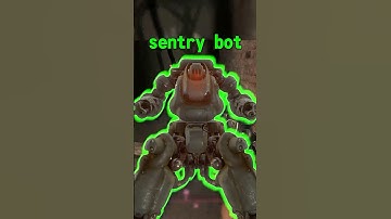Sentry Bot at the Castle #fallout4 #shorts