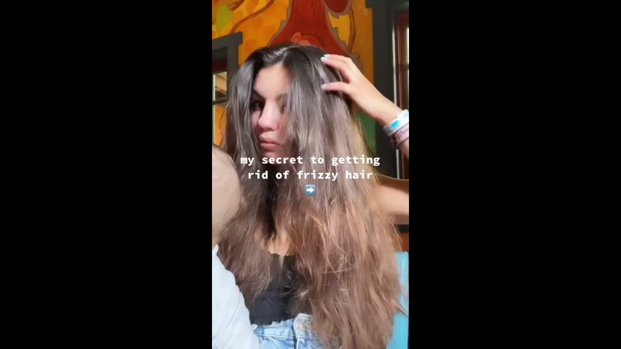 MY SECRET TO GETTING RID OF FRIZZY HAIR HAIRCARE SHORTS