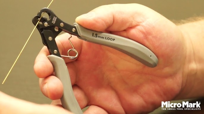 The Beadsmith 1-Step Looper Pliers, Makes 1.5mm Loops With 26-18