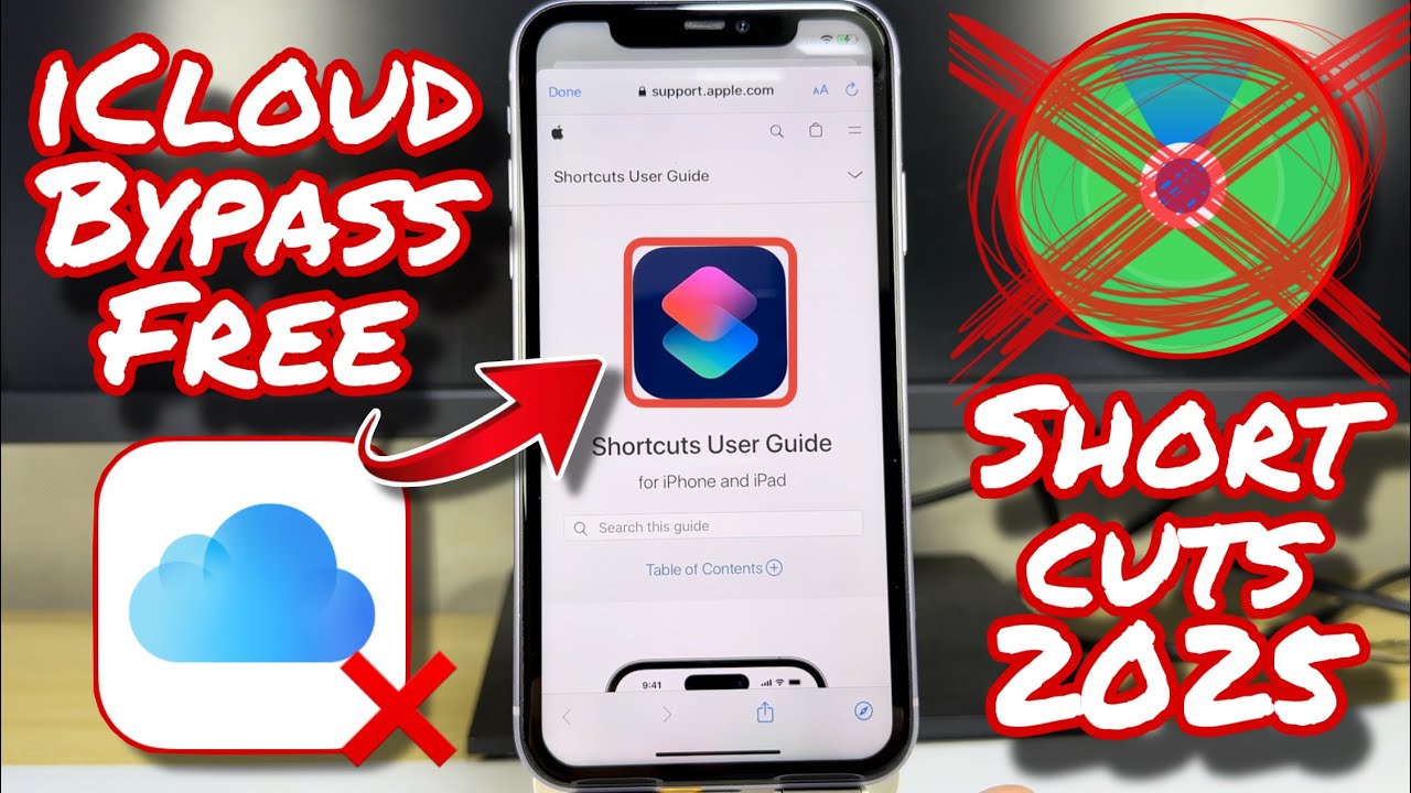 iCloud Activation Lock Bypass with Shortcuts 2025 - iCloud Unlock On iPhone 12