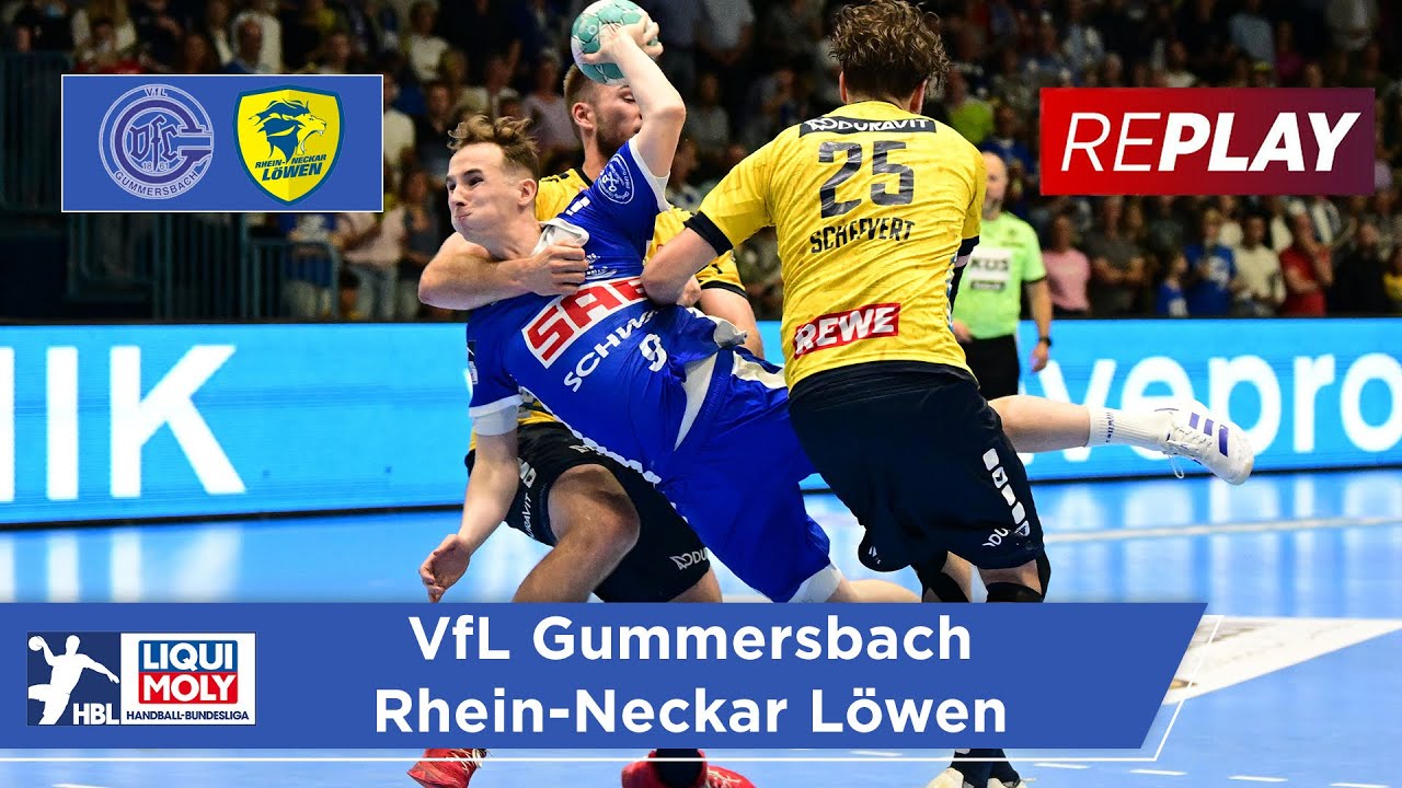 Highlights: VFL Gummersbach - Rhein-Neckar Löwen (Saison 2023/24)