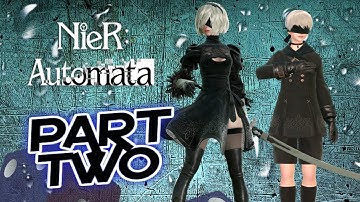 NieR Automata - SPEED RUN! - Route A - NO COMMENTARY - Part 2