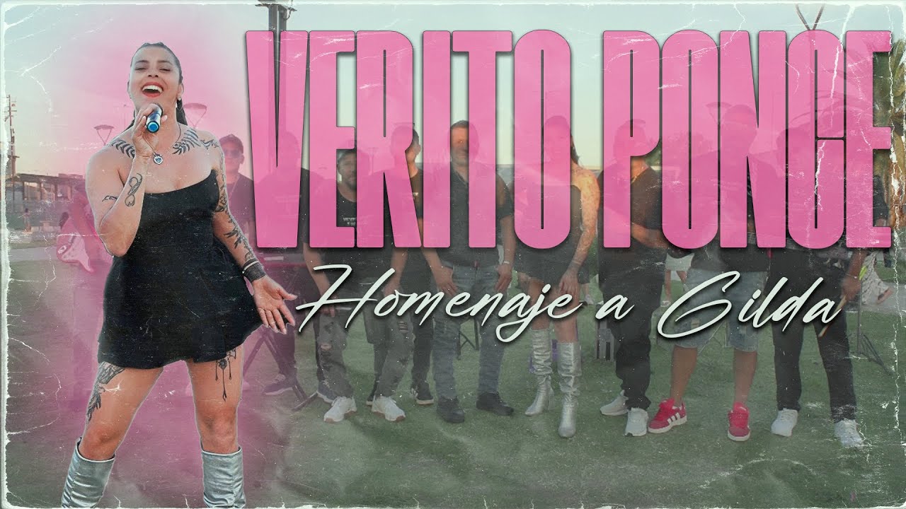 Homenaje a Gilda #primer sesión Verito Ponce 