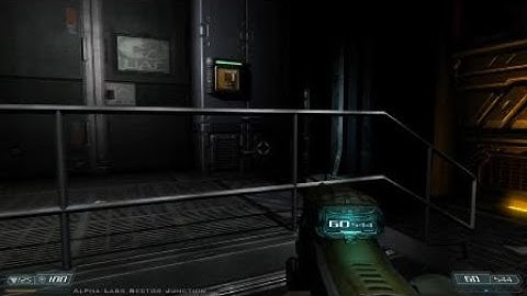Doom 3 Final Guantlet for Not a Scratch Trophy