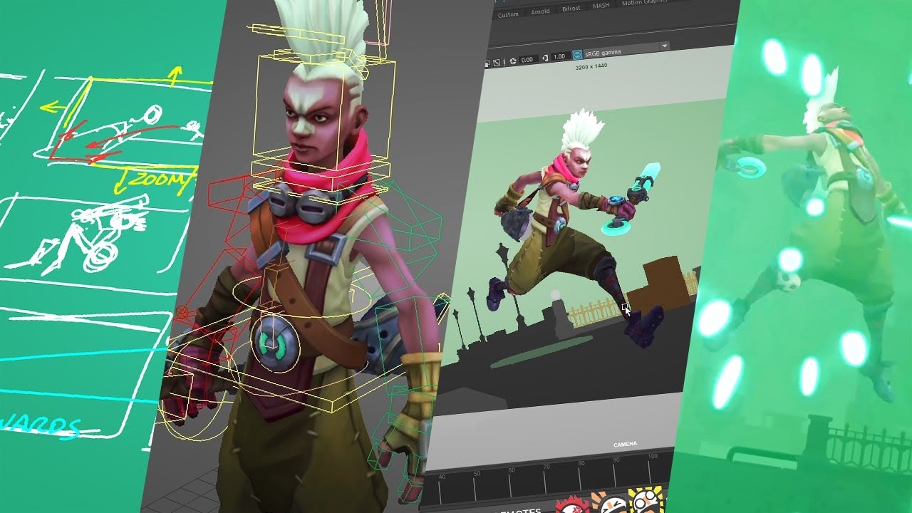 Animation Progression - Ekko Intro Animation