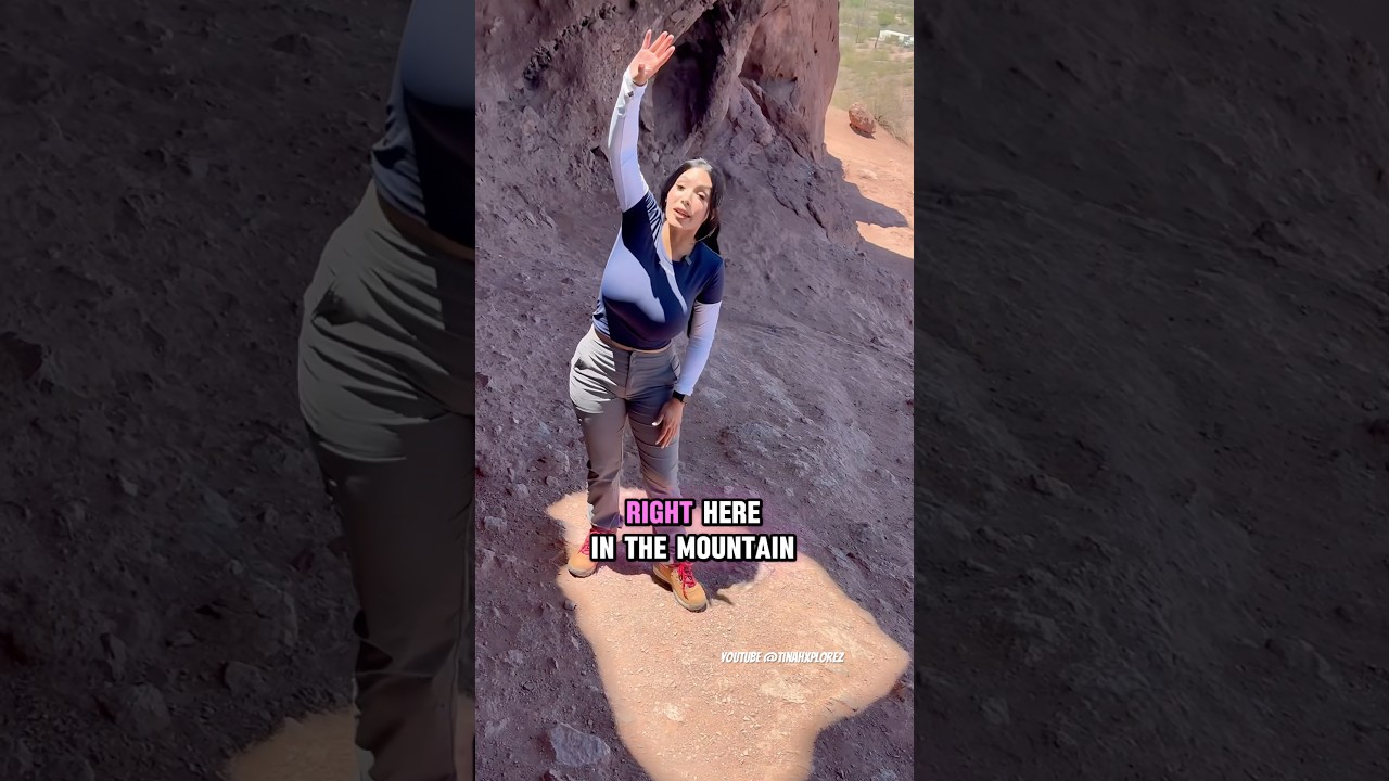 Tina the explorer with the facts #viralshort #foryou #arizona #hikingadventures