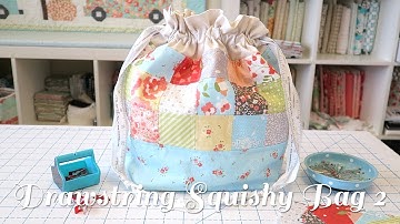 Drawstring Squishy Bag Vol. 2 // TUTORIAL!