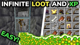 SIMPLE 1.21 SKELETON/ZOMBIE XP FARM TUTORIAL for Minecraft Bedrock and Java