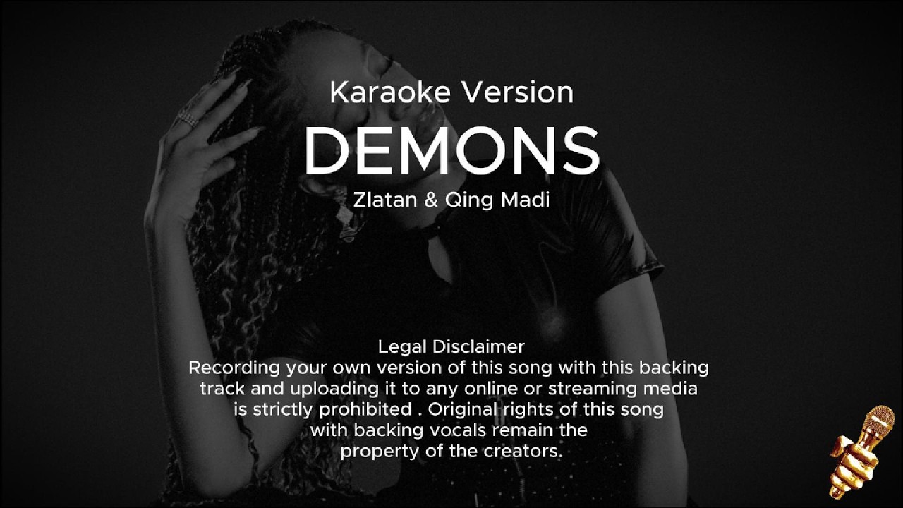 Zlatan - Demons (Karaoke Version) Ft. Qing Madi