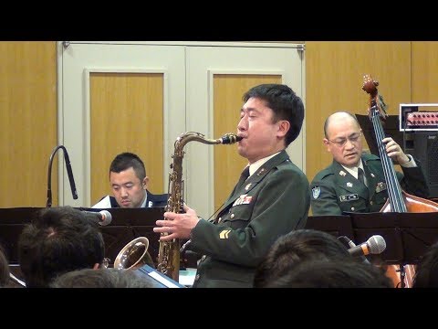 【JAZZ】The Heat's On - Sammy Nestico －陸海空自衛隊音楽隊合同バンド