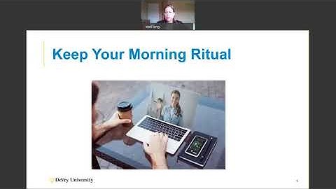 Taking Care of Yourself When Working Remotely | DeVry University