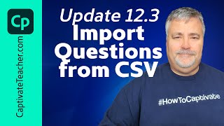Adobe Captivate 12.3 - Import Question Slides from a CSV File