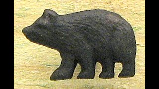Cast Iron Bear Drawer Pull – Rustic Black Cabinet & Furniture Handle