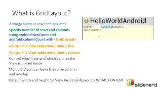 Tutorial  GridLayout Basics  Android