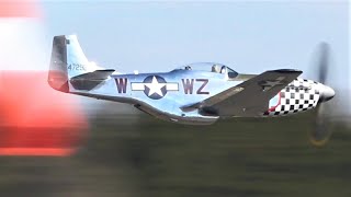 P-51D Mustang V12 MERLIN SOUND -  &quot;Frances Dell&quot;