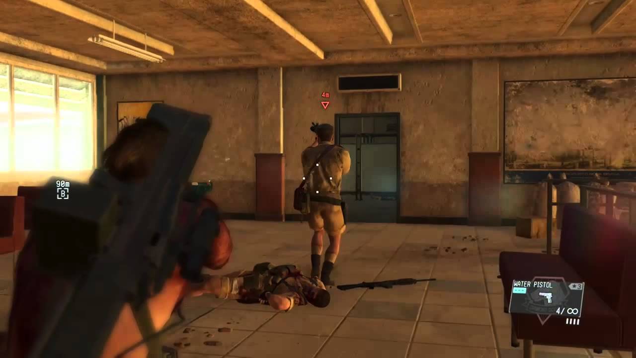 MGSV Water Gun Shenanigans YouTube