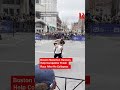 Boston Marathon Runners Help Competitor Finish Race After He Collapses