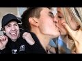 REACTING TO ROOMMATES CRINGEY MAKEOUT!!