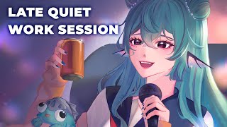 【LATE QUIET WORK SESSION】 Let's get some work done together! 【NIJISANJI EN | Finana Ryugu】