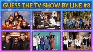 Guess The TV Show By Iconic Line #3 | Quiz