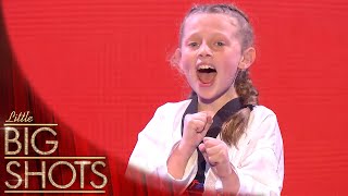 Taekwondo Titan Anna!  | Little Big Shots