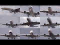 18/07/13 London Heathrow Airport | Final Approach of Various Airliners at LHR RWY27L