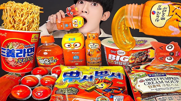 ASMR HONEY JELLY FOOD RECIPE PARTY 편의점 직접 만든 뽀로로 꿀젤리 디저트 먹방 DESSERTS CANDY MUKBANG EATING SOUNDS