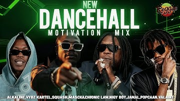 NEW DANCEHALL MIX 2025 MOTIVATION VYBZ KARTEL MASICKA MAVADO ALKALINE POPCAAN INPHA SKILLIBENG 456