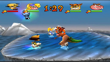 Lets Play Crash Bash Part 7 - Tilt Panic