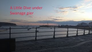 A little dive under Swanage pier