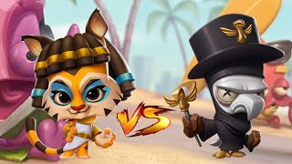 Cleopatra Jade vs Plague Doctor Steve || Zoo Battle Arena screenshot 5