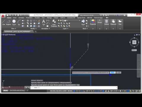 AutoCAD 2015 Training Video Tutorial 06 03 The Move And Copy Commands