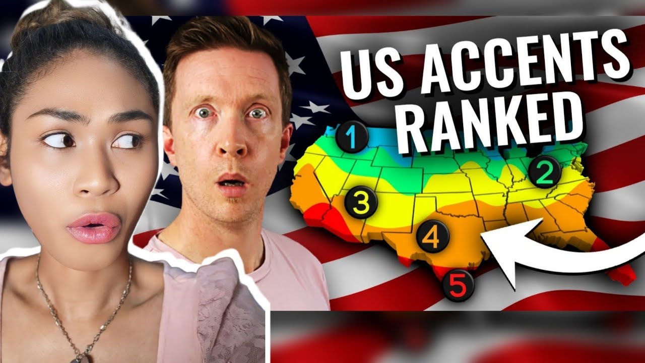 13 American Accents Ranked EASIEST to HARDEST to Understand | Reaction