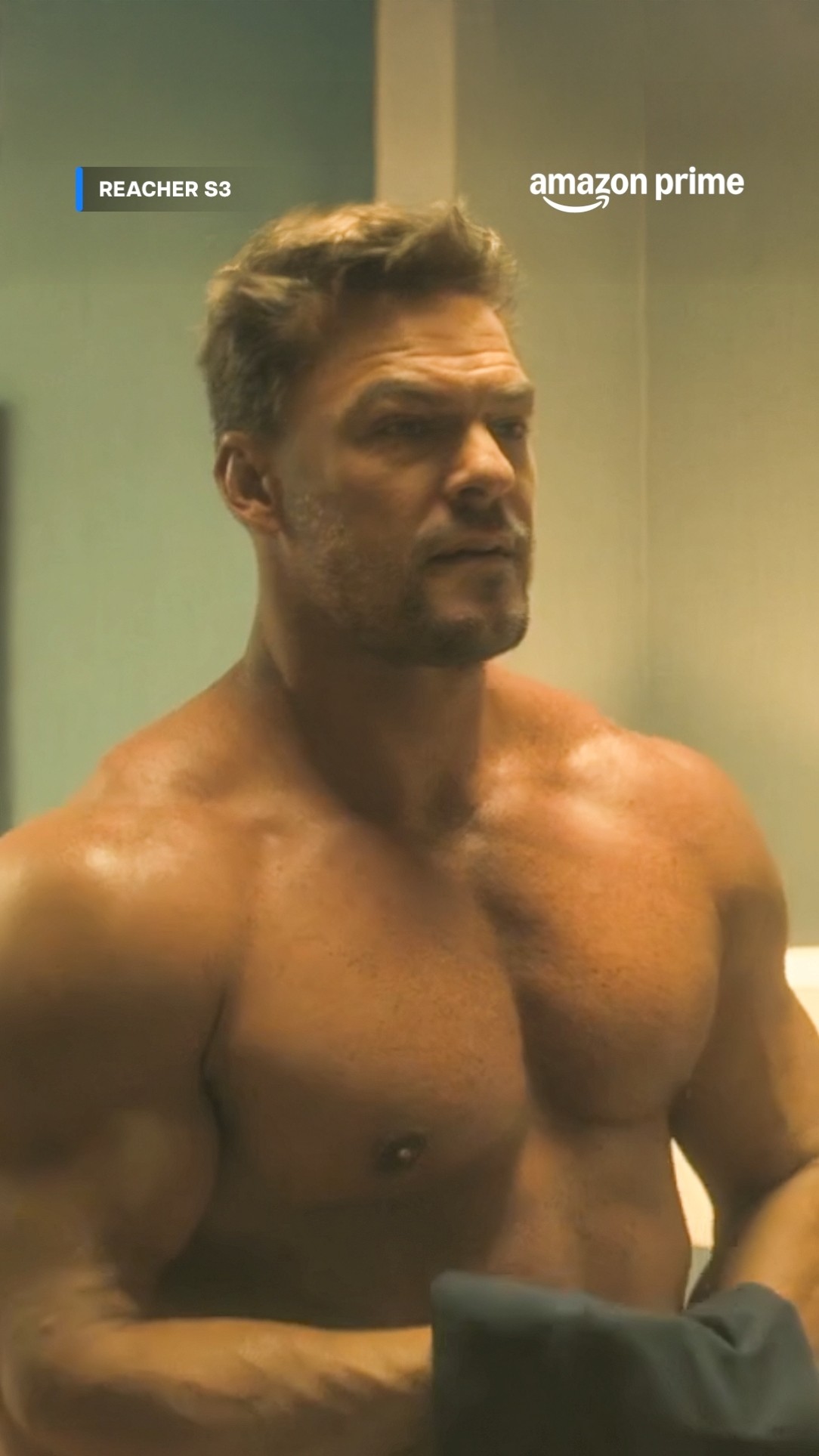 BRB, turning this into an Alan Ritchson stan account ? | Reacher Season 3 | #primevideoindia