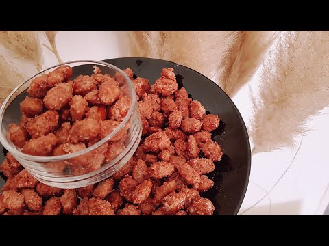 KARAMELLi BADEM | KAVRULMUS SEKERLi BADEM TARiFi | GEBRANNTE MANDELN REZEPT | BURNED ALMONDS