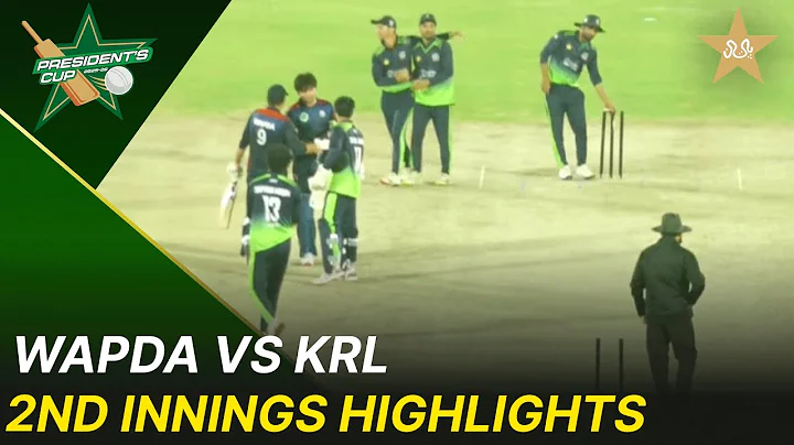 2nd Innings Highlights | WAPDA vs KRL | President's Cup Grade I 2025-26 | PCB | M2V13